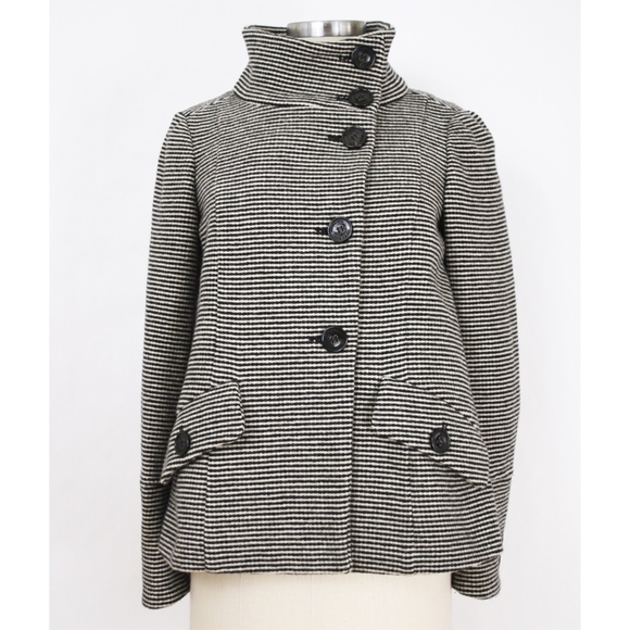 MaxMara Jackets & Blazers - • Weekend MaxMara • Striped Wool Coat